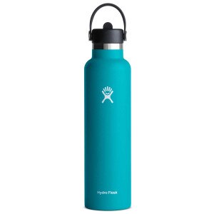 Hydro Flask Standard Mouth with Flex Straw Cap 24oz in Laguna